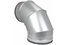 Wickelfalz Bogen 90° Ø 315mm