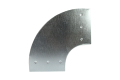 Biegung 90 Grad 220x80 mm waagerecht für Kanalisation