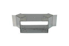 Seitenanschluss 220x80 mm für Abgasrohr