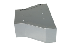 Flachkanal Reduzierstück 300x80 - 220x80 mm