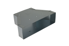Flachkanal Reduzierstück 300x80 - 220x80 mm