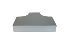 T-Stück 90 Grad 220x80 mm - 220x80 mm für Rohrleitungen