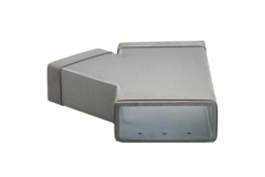 Thermoduct T-Stück 45 Grad 220x80 - 170x80 für Luftkanäle