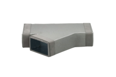 Thermoduct T-Stück 45 Grad 220x80 - 170x80 für Luftkanäle