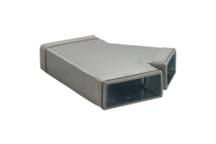 Thermoduct T-Stück 45 Grad 220x80 - 170x80 für Luftkanäle
