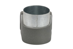 Thermoduct-Krümmer 170mm x 80mm auf Durchmesser 160 mm für Rohrleitungen