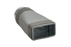 Thermoduct Reduzierstück 170x80 auf Durchmesser 125 mm für Rohrleitungen