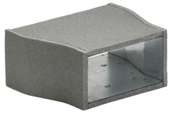 Thermoduct-Reduzierstück 220x80 auf 170x80 für Rohrleitungen