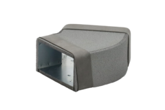 Thermoduct Bogen 45 Grad 170x80 horizontal für Kanalisation