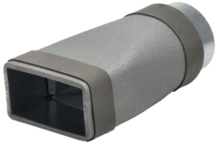 Thermoduct Reduzierstück 220x80 mm nach Rohr Ø 150 mm