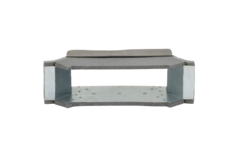 Thermoduct seitlicher Anschluss 170mm x 80mm für Kanalisation