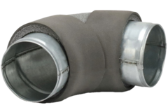 Thermoduct Bogen Durchmesser 80mm 90 Grad (nicht safe)