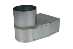 Schieferwinkel 220x80 mm bis Durchmesser 150 mm für Rohrleitungen