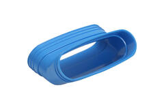 Wavin Ventiza Bogen 45 Grad PVC oval 235x80 mm vertikal M/M