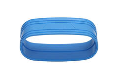 Wavin Ventiza PVC Klemmuffe oval 195x80 mm M/M