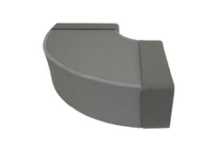 Thermoduct Bogen für Flachkanal 90º 220x80 mm Horizontal