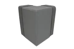 Thermoduct-Bogen 90 Grad 170x80 vertikal für Rohrleitungen