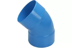 Wavin Ventiza 45 Grader Bogen PVC rund mit Durchmesser 125 mm M/M