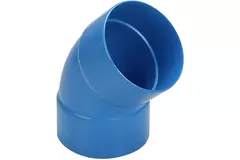 Wavin Ventiza 45 Grader Bogen PVC rund mit Durchmesser 125 mm M/M