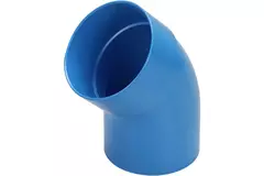Wavin Ventiza 45 Grad Bogen PVC rund mit Durchmesser 160 mm M/S