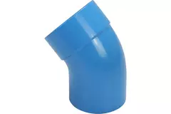 Wavin Ventiza 45 Grad Bogen PVC rund mit Durchmesser 160 mm M/S