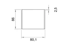 Wavin Ventiza PVC Klebemuffe rund 125 mm M/M