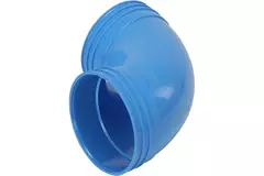 Wavin Ventiza 90 Grad Bogen PVC rund 125 mm M/M