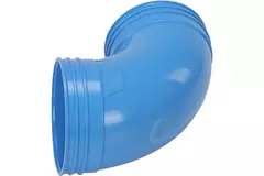 Wavin Ventiza 90 Grad Bogen PVC rund 125 mm M/M