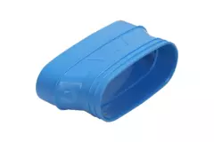Wavin Ventiza Verlauf PVC oval 235x80 mm auf 195x80 mm M/S