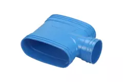 Wavin Ventiza T-Stück PVC oval 195x80 mm M/M/M