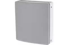 Econox Eco Pair Plus graue Abdeckplatte für dezentrale Lüftungsanlage mit WRG SG-ERV-150