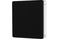 Econox Eco Pair Plus schwarze Abdeckplatte für dezentrale Lüftungsanlage mit WRG SG-ERV-150