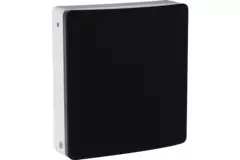 Econox Eco Pair Plus schwarze Abdeckplatte für dezentrale Lüftungsanlage mit WRG SG-ERV-150