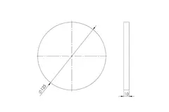 Europlast Filter für dezentrale Wärmerückgewinnungseinheit - F125 (3 Stück)