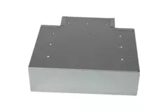 T-Stück (gewinkelt) 90 Grad 170x80 mm - 170x80 mm für Abgasrohr
