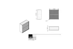 Filterkasten für Ruck MPC 700/800 Kastenventilator - FB 1200