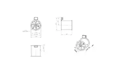 Axialer 315 mm Abgasventilator F300- AL 315 D4 F3 01 CFG