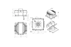 Dachventilator vertikale Konstantdruckregelung - DVA 220 EC O CRK 02