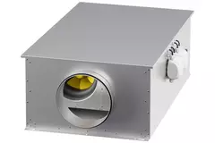 Rohrventilator 250 mm isoliert energieeffizient - EM DUO 250 EC K 02