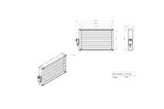 Motor-Absperrklappe mit Federrücklauf für ETA K / PHE 4200/5000 V – MAK V E 01 02 FR