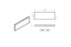 Flexibler Anschluss 1200 x 400 - VS 12040