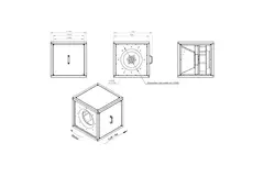 Motor des Kastenlüfters Außenluftstrom - MPC T 500 D4 K01