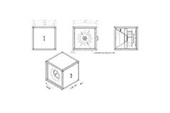Außenluftstrom des Kastenventilatormotors - MPC T 560 D4 K01