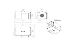Versorgungseinheit mit Elektroheizung - FFH 160 EC EOJR 01