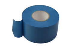 PVC-Band blau 50 mm breit - Rolle 33 m