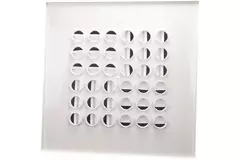 Multidüsen-Deckenauslass 596x596 mm - MN16 RAL9016
