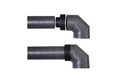 Ubbink Aerfoam 90-Grad-Biegung 160 mm