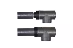 Ubbink Aerfoam 90 Grad T-Stück 160 mm
