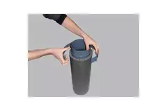 Ubbink Aerfoam-Kupplung 160 mm