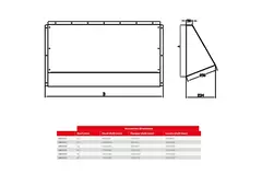 Maxivent weersbestendige beschermkap voor MR4512 horizontaal - HD